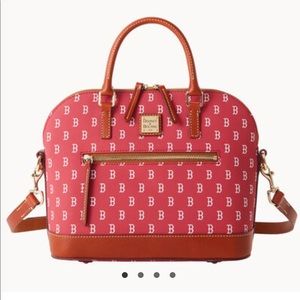 Dooney & Bourke domed Red Sox satchel